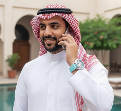 Luxury MEGIR Chronographic watch for Men with box