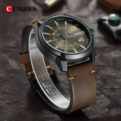 CURREN Watches Leather-8306